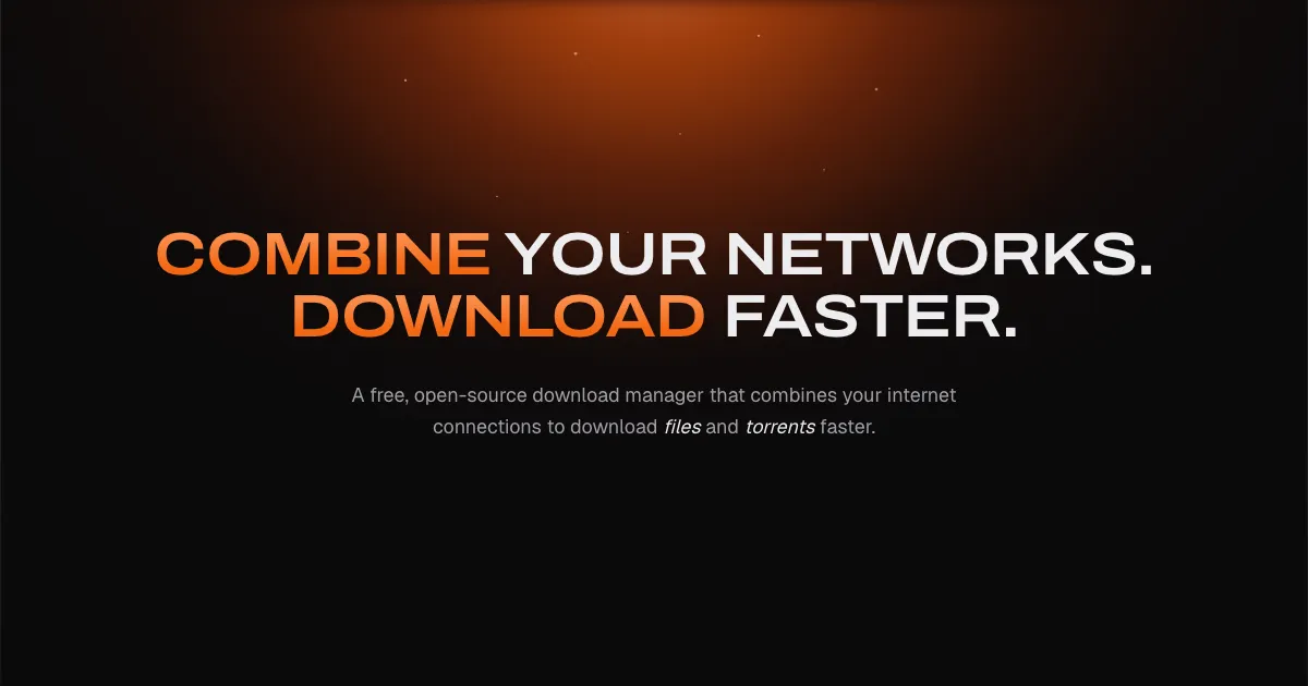 Gerenciador combina redes em paralelo para acelerar downloads no computador