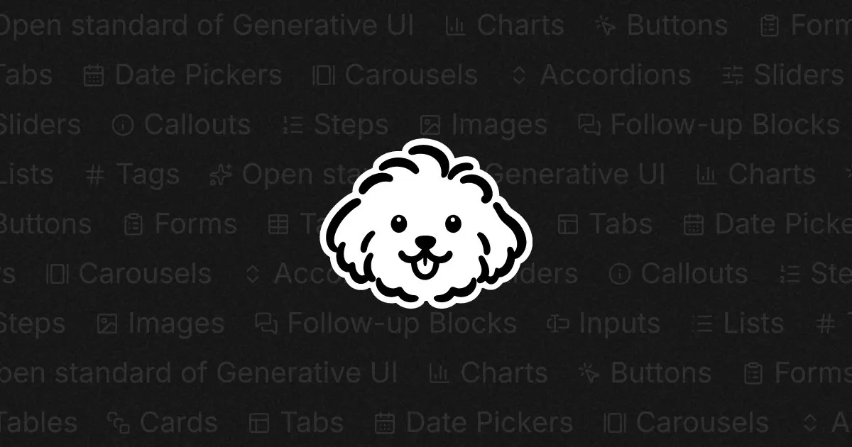 OpenUI lança padrão aberto para interfaces geradas por IA com redução de 67% em tokens