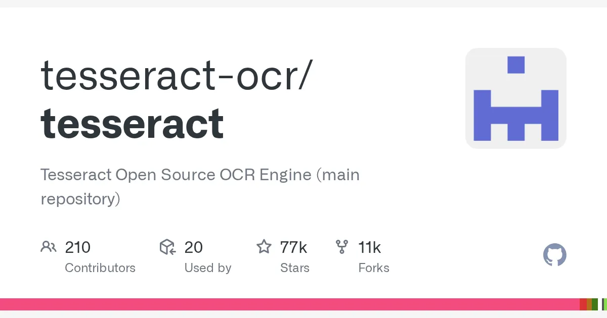 Tesseract OCR lança versão 5.5.4 com suporte a 100+ idiomas e LSTM aprimorado