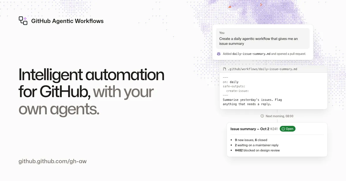 Automação com inteligência artificial chega ao GitHub Actions com extensão em Go