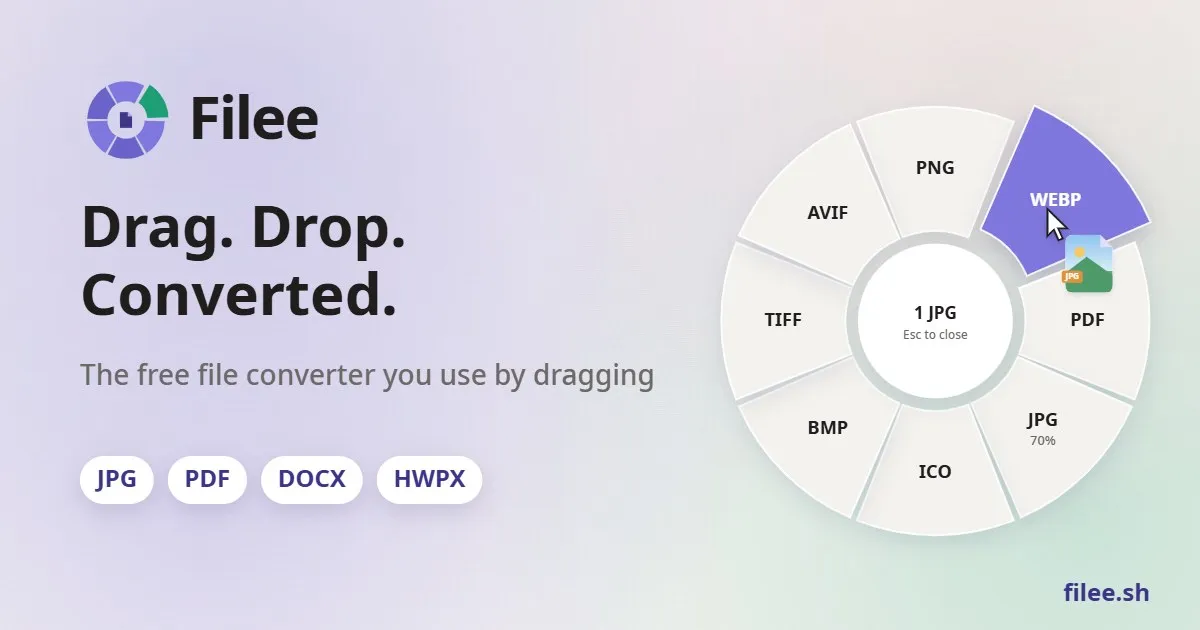 Conversor de arquivos offline ganha destaque no GitHub com menu em rosquinha