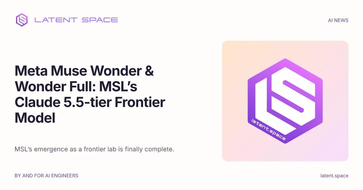 Meta lança Muse Wonder e Wonder Full com janela de 1M tokens