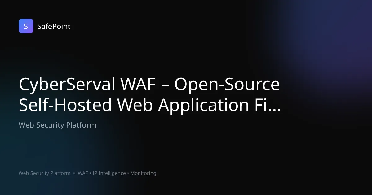 WAF self-hosted em Go sobe ao topo dos rankings de segurança